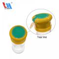 Shrink label protective film for condiment bottle cap