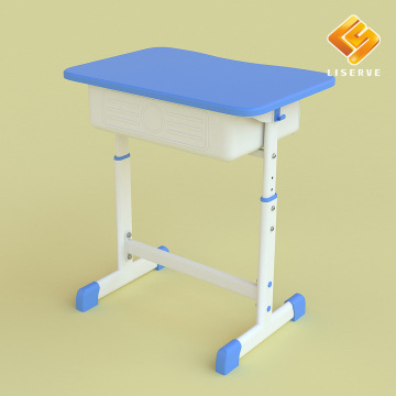 T shaped steel-plastic desk