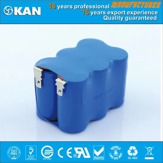 KAN nimh 7.2V 6xSC 1300mAh rechargeable battery pack for robotic vacuum cleaner