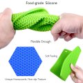 Maniques en silicone Dessous de plateaux en silicone multi-usages