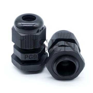 Manufacturer of 4-8mm PG9 IP68 Threaded Plastic Waterproof Nylon Cable Gland