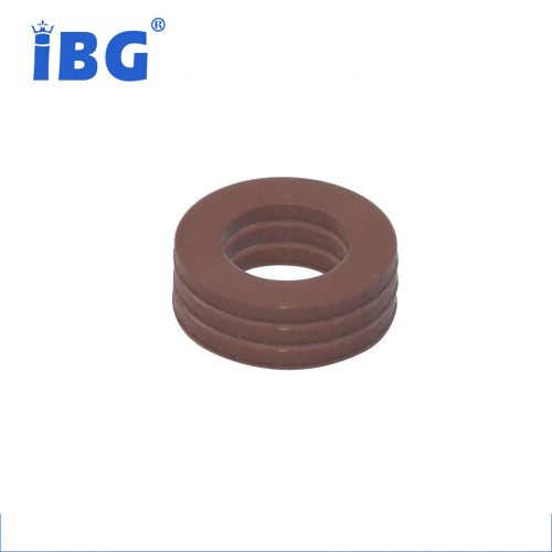 Brown FKM Viton Rubber O-ring / Flat Gasket