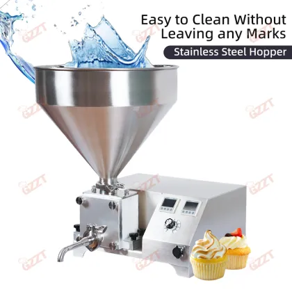 Whipped Cream Filling Machine for Cakes and Pastries