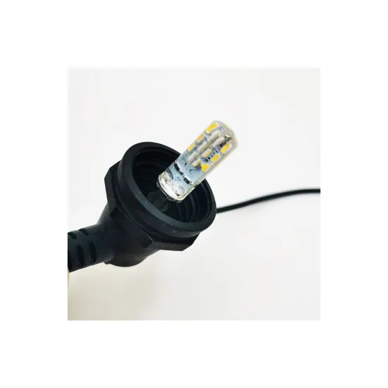 Customized Outdoor String Lights with E26/E27 Sockets and S14 Filament Bulbs