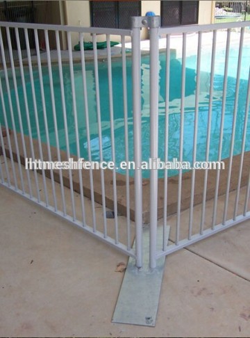 galvanized steel pool fence panel