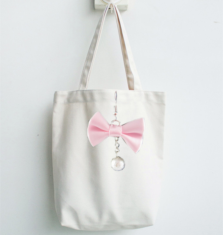 canvas handbag with Accessories