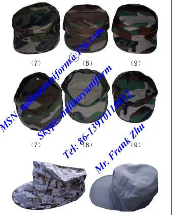 Military Beret Police Beret BDU Cap Baseball Cap Wool Beret