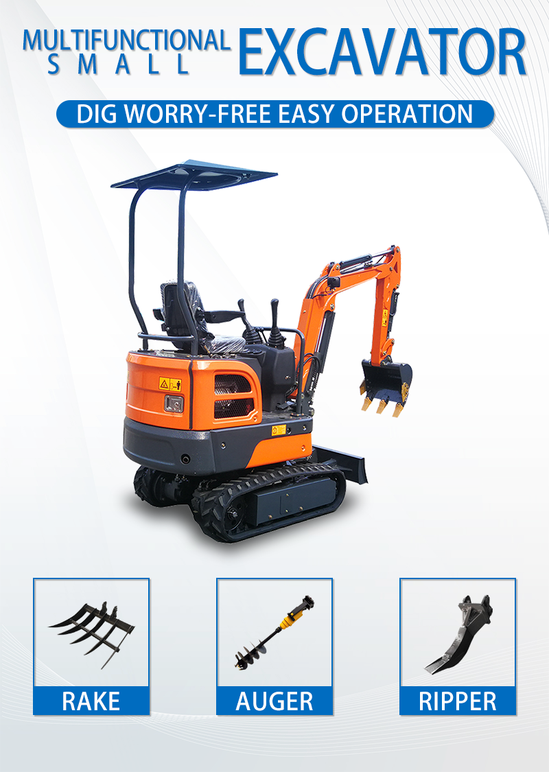 cheap 1 ton new mini excavator