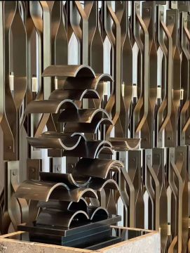 Shaped Solid Panel Lobby