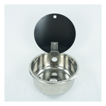 Durable Stainless Steel RV Round Sink - Caravan Sink Factory Direct Supply