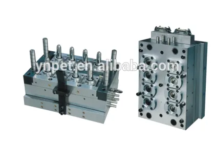 Oil bottle PET mould hot runner mould 6cavity needle valve mould
