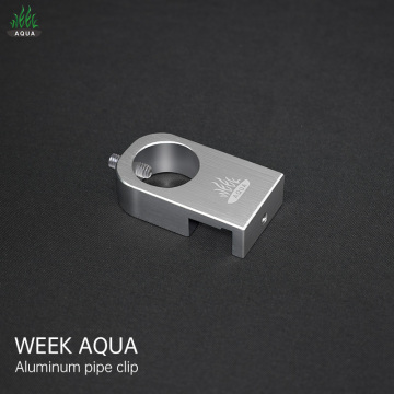 Aluminum Alloy Pipe Clamp for Aquarium Filters and Stainless Steel Lily Pipe Clamp for Fish Tank Parts