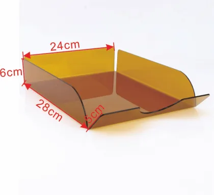 New Style Acrylic File Tray/Document Plate