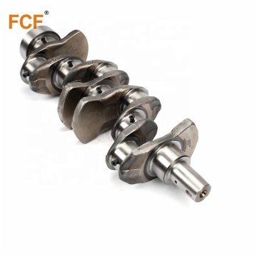 FCF DCT Isuzu 4JB1 용 FCT 단조 강철 크랭크 샤프트 2.8L 비 터보 디젤 엔진 -Kobelco 굴삭기