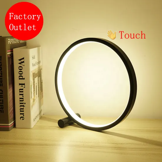 Energy Saving Round Touch Control LED Table Lamp