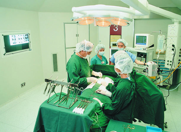 Modular Laminar Flow Operating Room