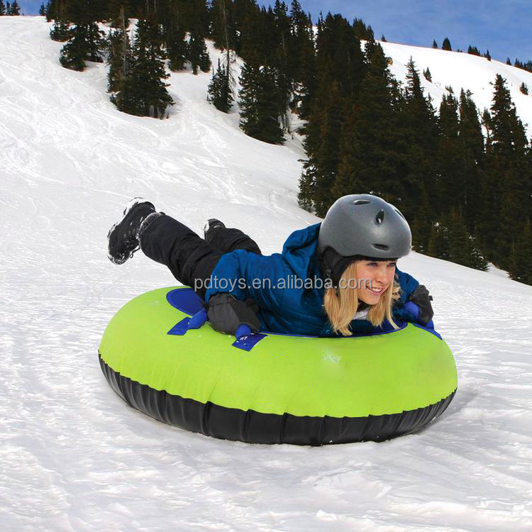 48 inch hard bottom inflatable snow tubes