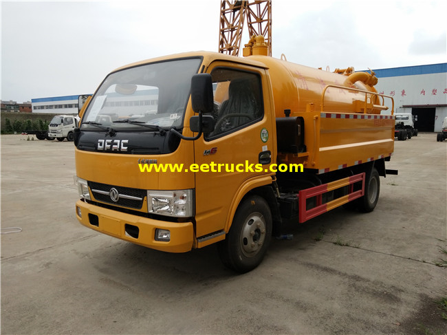 2500L 130HP Sewer Cleaning Trucks