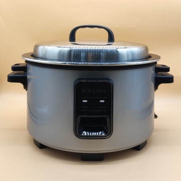 One-Touch Multi-Functional Low Carb Slow Cooker with Keep Warm Feature - White Steam Rice Cooker