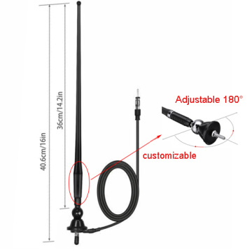 136-174MHz Mount Radio ANTENNA FM สำหรับรถยนต์