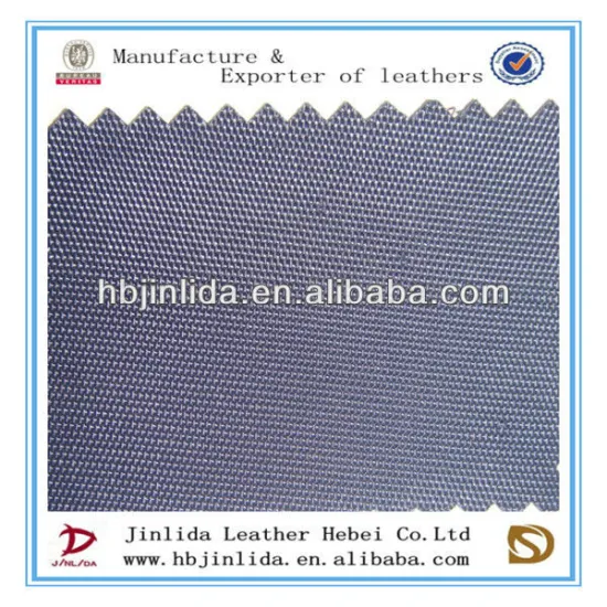 new design calendering leather fabrics for bags