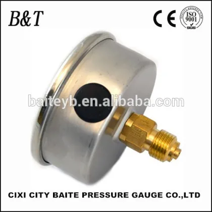 63mm bottom mount hydraulic oil high quality nuova fima pressure gauges