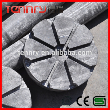 Impregnated Treatment Degassing Graphite Rotor with Shaft