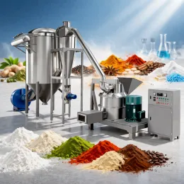 Herbal Ultra Fine Powder Grinder Making Machine