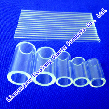 High Purity Quartz Glass Ring, Clear Silica Ring Used as Lamp Sleeve