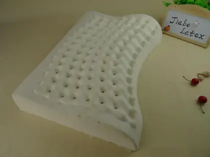 Queen latex contour pillow Queen massage grain pillow 100% natural latex pillow