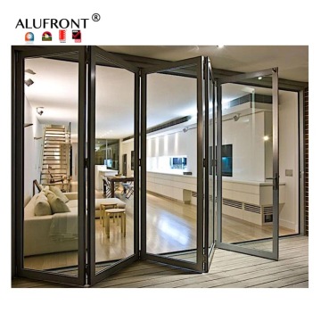 Panoramic Bifold Accordion Folding Sliding Door for Balcony and Patio