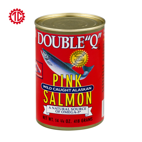 Pink Salmon Chunks in Water Canned