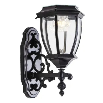 Garden Landscape Aluminum IP55 Waterproof Solar Powered Sensor LED Wall Light