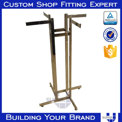exhibition rack accessories display stands garment rack with hooks