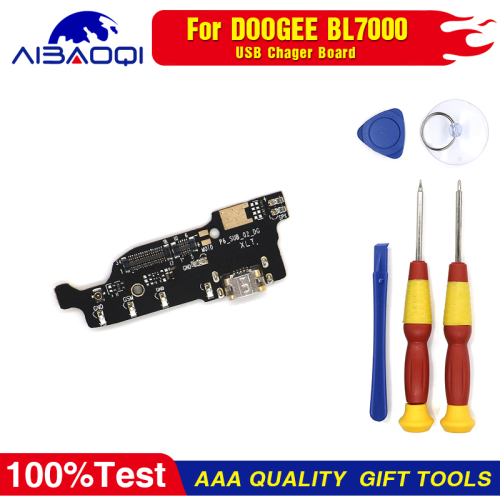 usb plug charge board For Doogee BL7000 Mobile Phone Flex Cables charging module cell phone Perfect Replacement Parts Free Tools