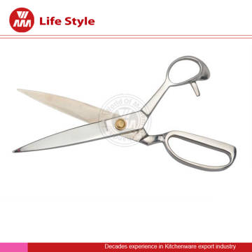 Good quality 10 forged silver color tailor scissor for dress cutting