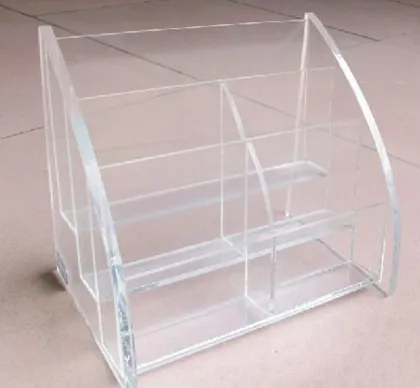 Plastic pocke perspex magazine display stand