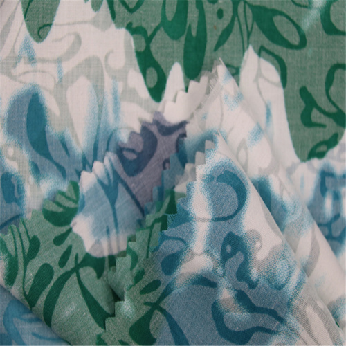 Light And Transparent CVC Blended Printing Fabric