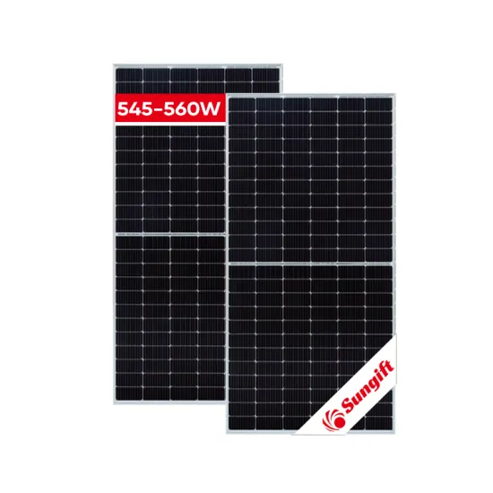 Sungift Solar Mono Half Cell Solar Panels: High-Voltage Solar Panels in 540W, 545W, 550W, 555W, and 560W Capacities