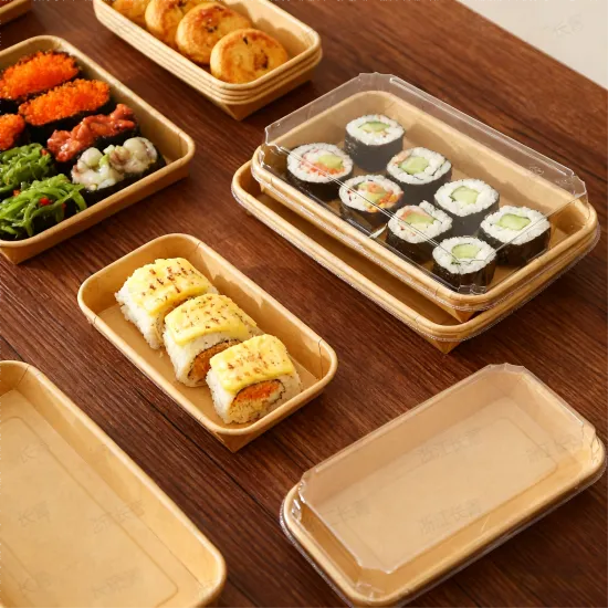 Environmentally Friendly Disposable Sushi Packaging Box