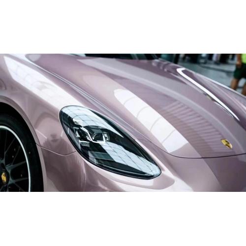 PET Gloss Metallic Passion Pink PVC Car Sticker