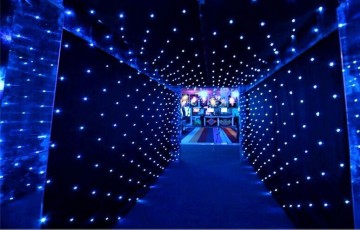 3'X3 'portable curtains stage used for sale