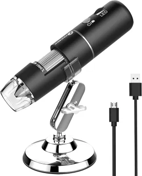 Handheld Wireless Digital Microscope with 50x-1000x Magnification USB HD Camera Compatible with iPhone and iPad