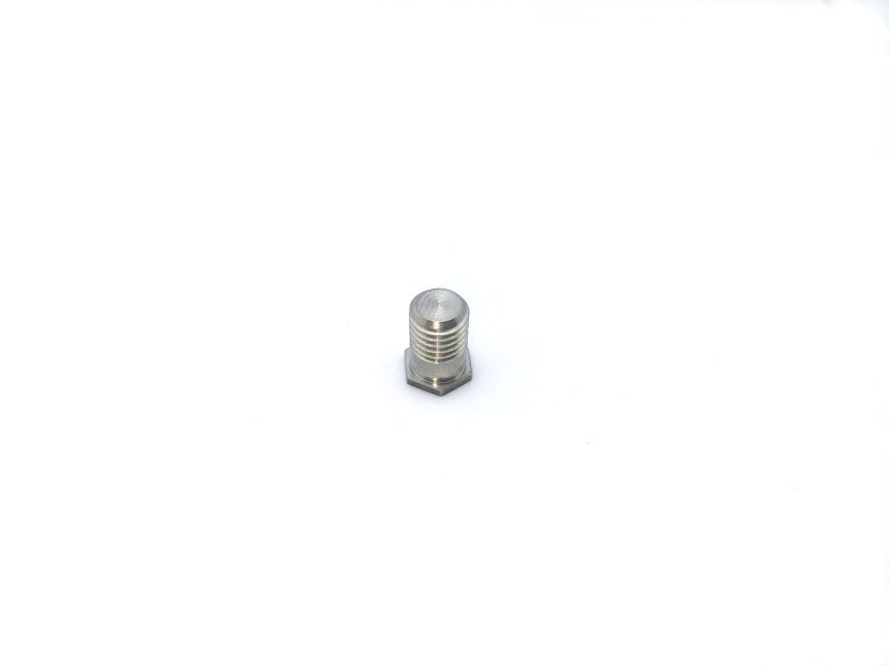 303 stainless steel M7*10 hexagon shaped bolt metric hex head machine screws