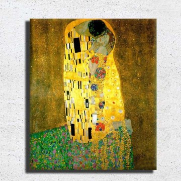 Without frame famous art painting reproduction Gustav Klimt painting