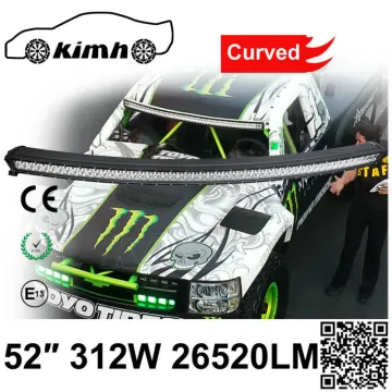 6000K PC Lens Stainless Brackets high brightness led light bar