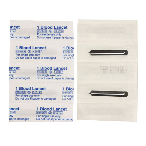 Blood lancet Stainless steel