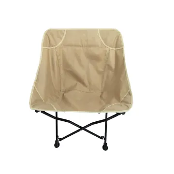 KONO OEM Wholesale Aluminum Alloy Camping Folding Moon Chair