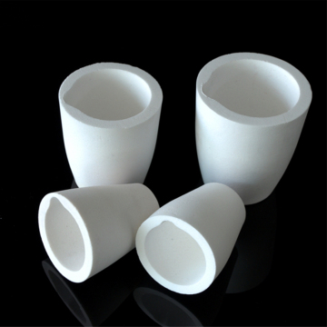Quartz Fused Silica Crucible for Gold and Silver Refining
