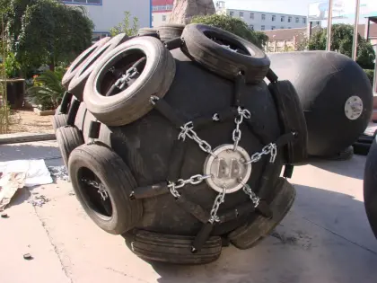 Through scientific calculate Yokohama rubber fenders